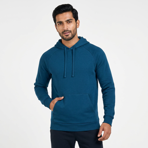 Sudadera con Capucha Personalizada de Poliéster/Algodón para Hombre, con Capucha, Transpirable y de Secado Rápido, Lista para el Invierno - Product Image 1