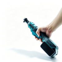 Kit combiné d'outils électriques sans fil 18V : perceuse, visseuse à chocs, clé à cliquet, ponceuse avec batteries au lithium et chargeur