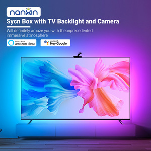 Thông minh LED TV đèn nền với máy ảnh cho 55-65 inch TV App điều khiển âm nhạc nhịp điệu Làm việc với Alexa & Google trợ lý - Product Image 5