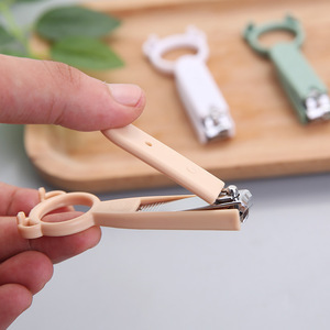 <b>Nail</b> Clipper Stainless Steel 12.5 Mm Round Shape Portable Manicure <b>Tool</b> For Finger Home Use - Product Image 2