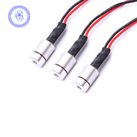 Faisceau réglable 520nm 5mW Laser vert 3-5V Tête laser industrielle Point vert