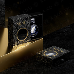 Caja Cosmética Rígida ABOLAND con Diseño de Luna, Impresión UV, Cierre Magnético, Empaque de Alta Gama para Perfume - Product Image 3