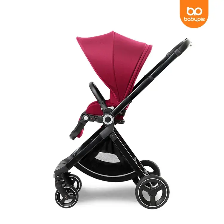 Cochecito de Bebe Factory Set Kereta Bayi, sistem perjalanan kereta bayi lipat dua arah dengan tempat duduk mobil 3 dalam 1