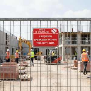 Ne mettez pas en danger la vie d'une autre personne pendant votre travail - Panneau de sécurité - Product Image 3