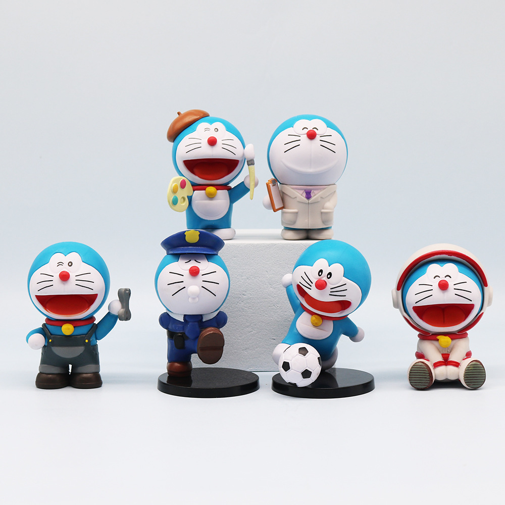 楽しくてクリエイティブなドラえもんフィギュアセットとToysForAllを