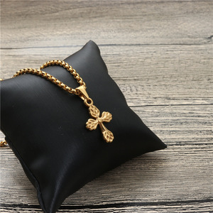 <b>Cross</b> Pendant Necklace Zinc Alloy Unisex Gift Jewelry - Product Image 3