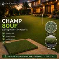 Gazon artificiel pour putting green, intérieur/extérieur, imperméable, souple, résistant aux UV, séchage rapide, dense, durable, faible entretien, uniforme