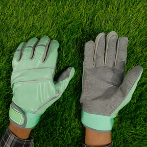 New Style Premium Quality Leather Highly Durable Sportswear <b>Baseball</b> Batting Gloves for Adults & Youth - Product Image 1
