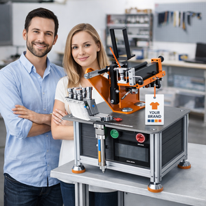 Machine automatique d'étiquetage à épingles Booster, écologique, couleur argent, en acier inoxydable et ABS, modèle Bos-168, pour étiquettes de vêtements et jouets - Product Image 4