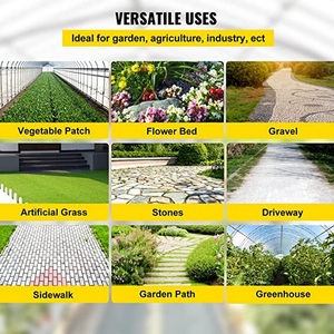 YRH usine noir PP usage agricole plastique paillis Anti-herbe tissu couvre-sol tissé contrôle des mauvaises herbes tissu rouleau feuille - Product Image 4