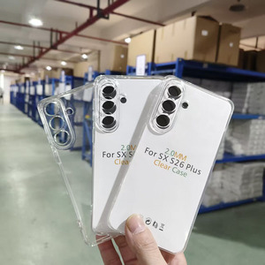 Fundas Transparentes para Teléfono Celular <span class=keywords><strong>de</strong></span> 2.0mm para <span class=keywords><strong>Samsung</strong></span> S26 Ultra S26 Pro S26 Edge, Cubierta Transparente <span class=keywords><strong>de</strong></span> TPU <span class=keywords><strong>a</strong></span> Prueba <span class=keywords><strong>de</strong></span> Golpes, <span class=keywords><strong>Precio</strong></span> <span class=keywords><strong>de</strong></span> Fábrica - Product Image 6