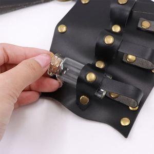 Renaissances Fantasy Role Playing Gift Novelty <b>Cork</b> <b>Bottles</b> for Role-playing Props Belt Potion <b>Bottle</b> Holder for Halloween - Product Image 2