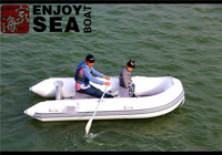 Bateau pneumatique de sport ASD Model pour 4 personnes, en PVC, pliable, pour la pêche