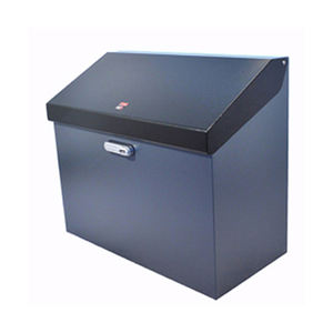 Boîte postale intelligente avec grande lettre noir, 10 pièces - Product Image 1