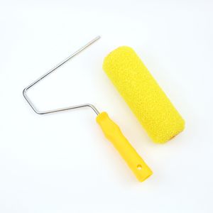 Herramientas <span class=keywords><strong>de</strong></span> pintura <span class=keywords><strong>de</strong></span> textura <span class=keywords><strong>de</strong></span> <span class=keywords><strong>precio</strong></span> al por mayor, cepillo <span class=keywords><strong>de</strong></span> rodillo <span class=keywords><strong>de</strong></span> 9 pulgadas, rodillo <span class=keywords><strong>de</strong></span> espuma amarilla, mango <span class=keywords><strong>de</strong></span> plástico amarillo - Product Image 6