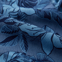 Tissu popeline tissé uni 55% viscose 45% rayonne, imprimé sur mesure motif peau de serpent, certifié OEKO-TEX biologique pour chemises de filles