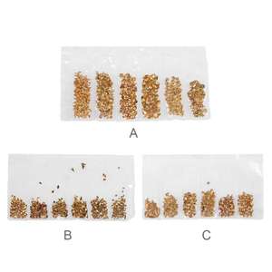 3D arte etiquetas engomadas del clavo tamaño <span class=keywords><strong>de</strong></span> mezcla <span class=keywords><strong>de</strong></span> Metal lindo patrón <span class=keywords><strong>de</strong></span> manicura bricolaje Decoración Adhesivos 3 patrones disponibles <span class=keywords><strong>de</strong></span> envuelve consejos manicura herramientas - Product Image 2