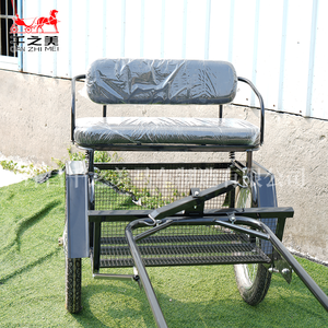 Carroza <span class=keywords><strong>de</strong></span> <span class=keywords><strong>Caballos</strong></span> <span class=keywords><strong>de</strong></span> 2 Ruedas para Turismo, Maratones, Competición y Entrenamiento - Product Image 2
