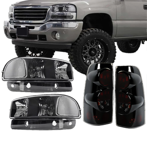 ไฟหน้า LED OE AURON รุ่นใหม่ 32V 6000K 60W 6000 ลูเมนส์ สำหรับ GMC Sierra ปี 1999-2006 ขายส่ง - Product Image 4