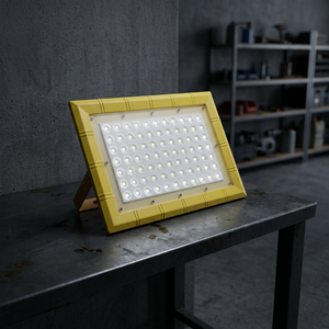 LED Solar Integrated Rechargeable <b>Portable</b> <b>Floodlight</b> 80W DC5V-6V SMD5730 ABS + PS 3600mAh USB Charging ways - Product Image 3