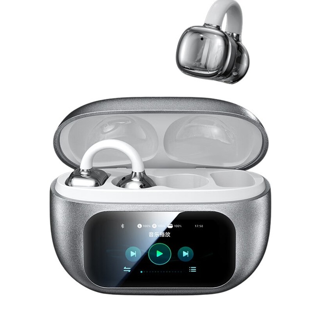 G08 Screen Display Ear- Clip Headphones, High-Battery Open Sport Audio
