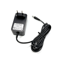 Adaptateur secteur mural EU 24V 3A 100-240V avec prise DC5521 en matériau ABS pour éclairages LED et caméras