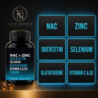 Capsules molles de NAC Zinc, Quercétine, Sélénium, Glutathion, Vitamine C et D3 – Antioxydant pour adultes – Marque privée OEM ODM