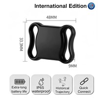 Collier de suivi GPS intelligent Elecpet pour chien et chat, contrôle par application, anti-perte, moniteur avec Bluetooth sans fil 4G Android IOS