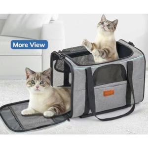Muestra Gratuita de Transportadora para Perros y Gatos con Ruedas Desmontables - Transportadora con Ruedas Aprobada por Aerolíneas para Mascotas Pequeñas y Gatos, Viajes con Mascotas - Product Image 2