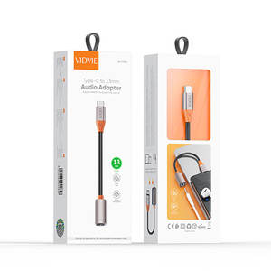 Adaptateur audio VIDVIE gris, <span class=keywords><strong>prise</strong></span> femelle 3,5 mm vers <span class=keywords><strong>prise</strong></span> mâle Type-C, pour <span class=keywords><strong>casque</strong></span> et voiture, compatible <span class=keywords><strong>Samsung</strong></span> Huawei - Product Image 3