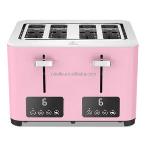Aifa Elegant Electrical 2 ranuras largas 4 <span class=keywords><strong>tostadora</strong></span> blanco rojo negro Acero inoxidable metal <span class=keywords><strong>pan</strong></span> <span class=keywords><strong>Tostadora</strong></span> con tapa - Product Image 6