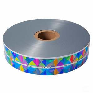 Rollo de película de embalaje automático con logotipo personalizado, rollo de película laminada de papel de aluminio termosellado para aperitivos/galletas/dulces - Product Image 6