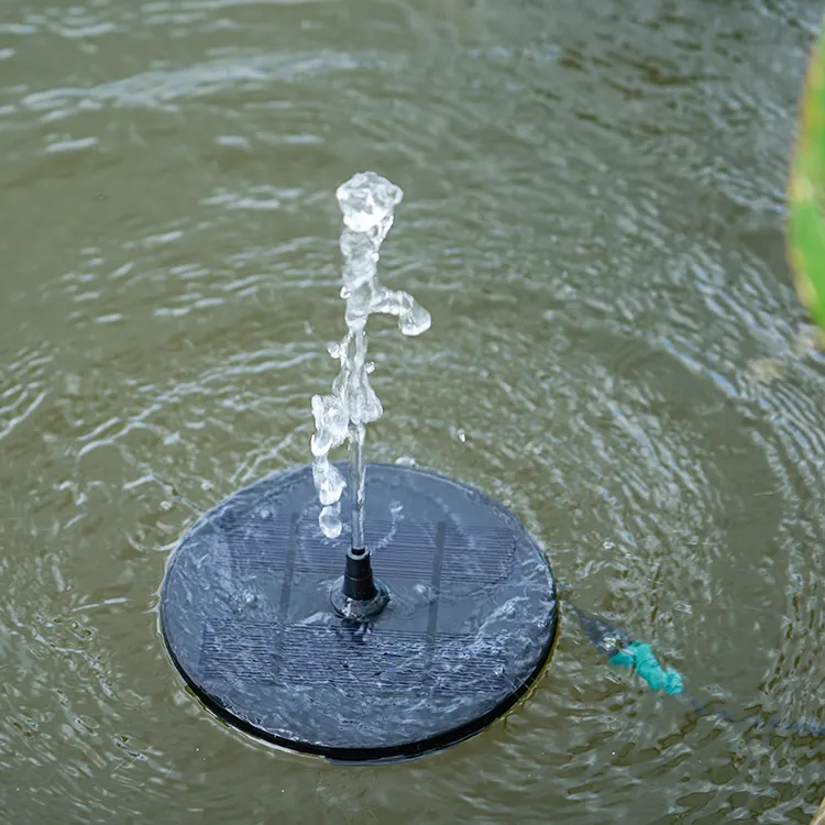 Penjualan Terbaik Dc luar ruangan baru tangki ikan penyiraman pompa air bertenaga surya untuk fitur air taman