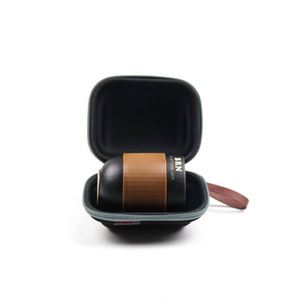 Custom Disposable Coffee and Tea Cups <b>Set</b> Travel EVA Case with Nylon PU Portable Bag Style Black <b>PC</b> Material Storage Usage - Product Image 2