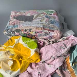 Trapo Industrial Multicolor Mediano Bulto con 25 kg, Trapos de Algodón de Colores de 1 kg para Limpiar Aceite - Product Image 1