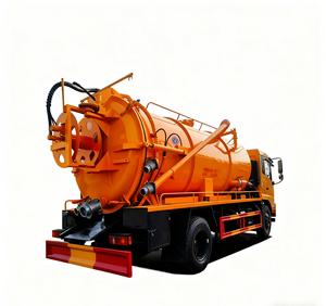 Camión de Succión de Aguas Residuales Euro 3 de 9000 Litros y 9 Toneladas 4X4 - Descarga Rápida para Trabajos Municipales - Product Image 4