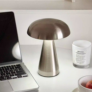 Mushroom Table <b>Lamp</b> Led Desk Light For Bedroom Living Room Study Simple Design Ambient Night Light - Product Image 1