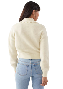 Suéter personalizado para <span class=keywords><strong>mujer</strong></span>, prendas de punto de manga larga, mezcla de lana, cárdigan de invierno a la moda para - Product Image 2