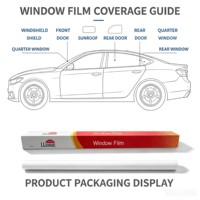 Film solaire LLumar 1,52*30M, protection UV 99%, isolation thermique, teinte céramique nano, vision claire, teinte céramique LLumar