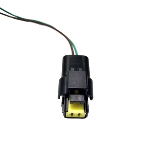 211PC02280081 Sensör Dönüş Işığı Lambası Fişi 2 Yollu Siyah Dişi Yuva 150mm Kablo Demeti - Product Image 1