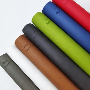 วัสดุหุ้มปกหนังเทียม PU ลายนูนสีเขียว ดีไซน์เทอร์โม  รักษ์โลก สำหรับห่อหนังสือ อัลบั้มรูป กล่องเครื่องประดับ และอุปกรณ์เสริม - Product Image 2