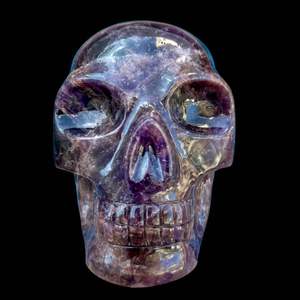 Estatua de Esqueleto de Amatista y Ágata al por Mayor, Tema Amoroso Feng Shui, Decoración para el Hogar, Regalo para Días Festivos - Product Image 2