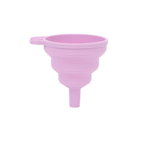 Offre Spéciale de cuisine pliable de qualité alimentaire sans Bpa Silicone petit Mini vente en gros accessoires pour la maison entonnoir en Silicone pliable