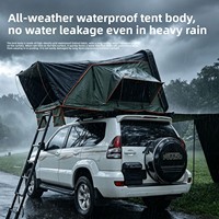 Tente pliante de toit, tente hydraulique automatique, tente de camping pliante pour grand véhicule, pour le camping en plein air et les voyages en voiture