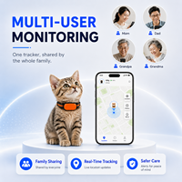 PET3 Smart GPS WiFi GPRS GSM 2G, Localización con un Toque, Alarma Remota, Guía por Voz, Monitoreo Multiusuario, Geo-cerca, Resistente al Agua, PC