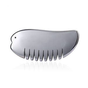 El más nuevo Polysilicon Terahertz Gua Sha Board Meridian Trimmer Scraping <span class=keywords><strong>Body</strong></span> Masajeador Metal pulido para productos de masaje efectivos - Product Image 6