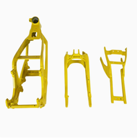 CNC-gefräster 6061 Aluminium-Hauptrahmen Passend für Surron Light Bee Ultra Bee LBX Hyper Bee Elektromotorrad-Zubehör