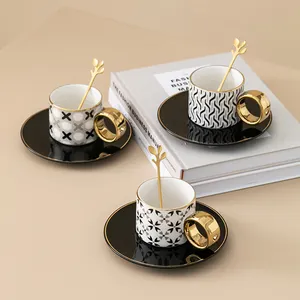 Королевские чайные чашки и блюдца, британские кофейные чашки, фарфоровый чайный набор
