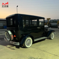 Nouvelle Voiture Classique Vintage Personnalisée pour Transport Spécial - Voiture de Tourisme Classique Noire Vintage, Voiture de Défilé Classique
