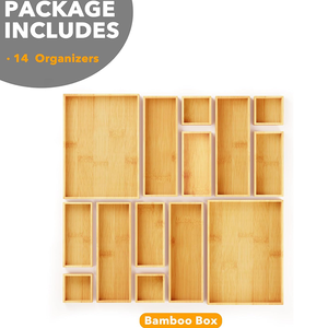 Juego <span class=keywords><strong>de</strong></span> Cajas Organizadoras <span class=keywords><strong>de</strong></span> Madera <span class=keywords><strong>de</strong></span> Bambú <span class=keywords><strong>de</strong></span> Gran Capacidad con Múltiples Compartimentos para Utensilios <span class=keywords><strong>de</strong></span> <span class=keywords><strong>Cocina</strong></span> y Almacenamiento <span class=keywords><strong>de</strong></span> Suministros <span class=keywords><strong>de</strong></span> Oficina - Product Image 4